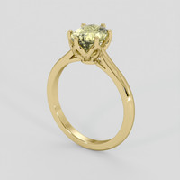 1.82 Ct. Yellow Sapphire Ring, 10K Yellow Gold 2