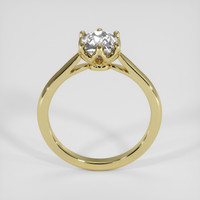 1.51 Ct. White Sapphire Ring, 14K Yellow Gold 3