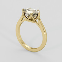 1.99 Ct. Bi Color Sapphire Ring, 14K Yellow Gold 2