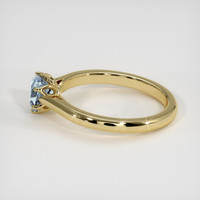 1.05 Ct. Sapphire Ring, 14K Yellow Gold 4