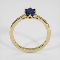 1.19 Ct. Blue Sapphire Ring, 14K Yellow Gold 3