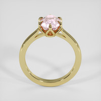 3.21 Ct. Pink Sapphire Ring, 18K Yellow Gold 3