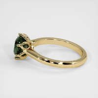 2.17 Ct. Sapphire Ring, 18K Yellow Gold 4