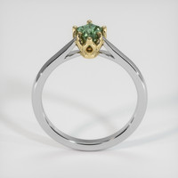 0.57 Ct. Sapphire Ring, 18K Yellow & White 3