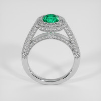 1.06 Ct. Emerald Ring, Platinum 950 3