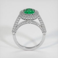 3.24 Ct. Emerald Ring, Platinum 950 3