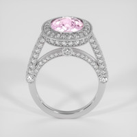 3.37 Ct. Pink Kunzite Ring, 10K White Gold 3