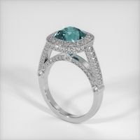 4.60 Ct. Sapphire Ring, 14K White Gold 2