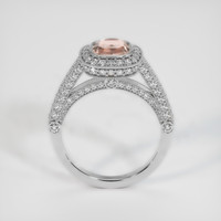 1.08 Ct. Sapphire Ring, 18K White Gold 3