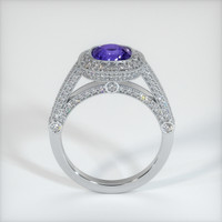 1.39 Ct. Sapphire Ring, 18K White Gold 3