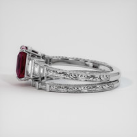 3.36 Ct. Gemstone Ring, 14K White Gold 4
