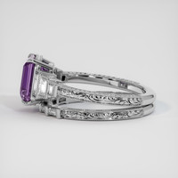 4.22 Ct. Gemstone Ring, 14K White Gold 4