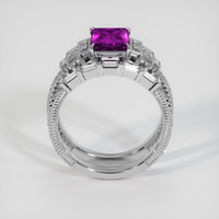 3.21 Ct. Gemstone Ring, 18K White Gold 3