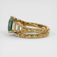 3.59 Ct. Sapphire Ring, 18K Yellow Gold 4