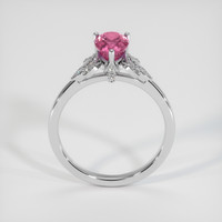 1.24 Ct. Pink Spinel Ring, Platinum 950 3