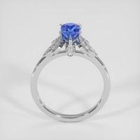 1.60 Ct. Blue Sapphire Ring, Platinum 950 3