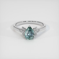 0.96 Ct. Sapphire Ring, Platinum 950 1