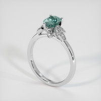 0.96 Ct. Sapphire Ring, Platinum 950 2