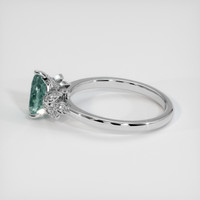 0.96 Ct. Sapphire Ring, Platinum 950 4