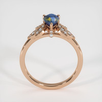 1.07 Ct. Sapphire Ring, 14K Rose Gold 3