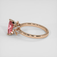 2.03 Ct. Padparadscha Sapphire Ring, 14K Rose Gold 4