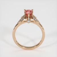 1.03 Ct. Sapphire Ring, 18K Rose Gold 3