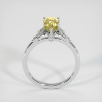 2.22 Ct. Yellow Sapphire Ring, 10K White Gold 3