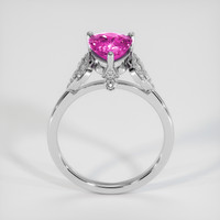 2.06 Ct. Sapphire Ring, 14K White Gold 3