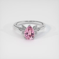 1.59 Ct. Gemstone Ring, 18K White Gold 1