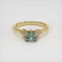 0.68 Ct. Gemstone Ring, 14K Yellow Gold 1