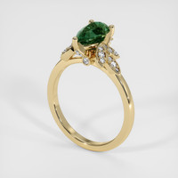 1.33 Ct. Gemstone Ring, 14K Yellow Gold 2
