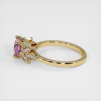 1.03 Ct. Sapphire Ring, 14K Yellow Gold 4