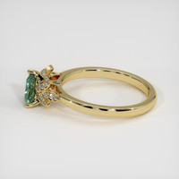 0.68 Ct. Gemstone Ring, 18K Yellow Gold 4