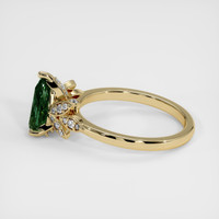 1.33 Ct. Gemstone Ring, 18K Yellow Gold 4