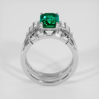 2.91 Ct. Emerald Ring, 18K White Gold 3