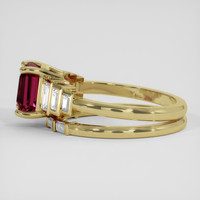 2.44 Ct. Purplish Red Spinel Ring, 14K Yellow Gold 4