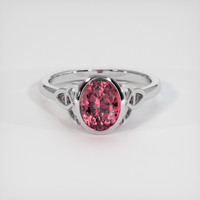 2.11 Ct. Gemstone Ring, Platinum 950 1