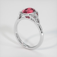 2.11 Ct. Gemstone Ring, Platinum 950 2