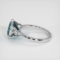 4.07 Ct. Sapphire Ring, Platinum 950 4