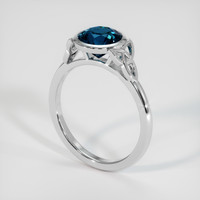2.41 Ct. Sapphire Ring, Platinum 950 2