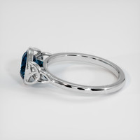 2.41 Ct. Sapphire Ring, Platinum 950 4