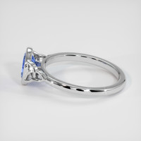 1.06 Ct. Bi Color Sapphire Ring, Platinum 950 4