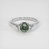1.75 Ct. Sapphire Ring, Platinum 950 1