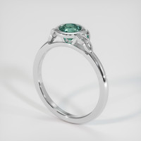 0.75 Ct. Sapphire Ring, Platinum 950 2