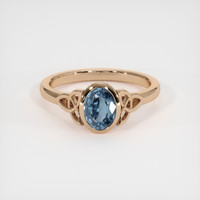 1.20 Ct. Gemstone Ring, 14K Rose Gold 1