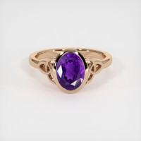 1.63 Ct. Gemstone Ring, 14K Rose Gold 1