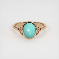 1.30 Ct. Gemstone Ring, 14K Rose Gold 1