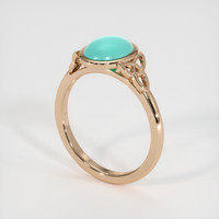 1.30 Ct. Gemstone Ring, 14K Rose Gold 2