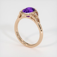 1.63 Ct. Gemstone Ring, 18K Rose Gold 2