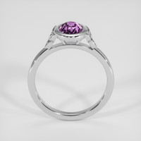 1.31 Ct. Purple Garnet Ring, 14K White Gold 3